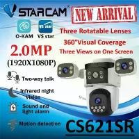 ราคา พร้อมส่ง. Vstarcam CS621SR ใหม่2024 (3เลนส์) 2.0MP กล้องวงจรปิดไร้สาย กล้องนอกบ้าน Outdoor ภาพสี มีAI+ คนตรวจจับสัญญาณเตือน (1731961463932750811)