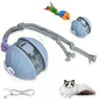ราคา Interactive Cat Toys,Smart Cat Toy Balls,Speedy Tail Cat Toy for Indoor Cats, Automatic Moving Cat Ball Toys with LED Rainbow Lights and Color Mouse Toys (1732161789572712646)