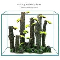 ราคา ตู้ปลา ทิวทัศน์ ตู้ปลา, ลำต้นของต้นไม้จำลอง, แถบตรง, ไม้จม, รากโรดเดอร์ทไวไลท์, ก้นทับทิม, ตุ๊กตาป่า, ถังหญ้าน้ำ, ป่า, การออกแบบป่าฝน (1731585085185755641)