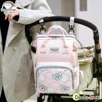 ราคา [COD] [Tiktok] กระเป๋าใส่ขวดนม กระเป๋าคุณแม่อเนกประสงค์ กระเป๋าสัมภาระคุณแม่ ลายหมีน่ารัก (1731382672051308306)