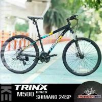 ราคา จักรยานเสือภูเขา TRINX รุ่น M500 (เฟรมอลูมิเนียม,SHIMANO 24 สปีด,วงล้อ 26 นิ้ว) (1729676788991297887)
