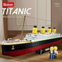 ราคา ชุดบล็อคตัวต่อไททานิค, สเกล 1:350, บล็อคตัวต่อจิ๋ว, ของเล่น Titanic, โมเดลของเรือสำราญ, ของเล่นเพื่อการศึกษาที่ DIY, ของขวัญสำหรับวัยรุ่นและเด็ก, 2401 ชิ้น (1731311200662161019)