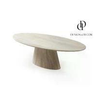 ราคา SB Design Square โต๊ะอาหาร FRANDY-A240 หินอ่อนTravertine (240X120X76 ซม.) (1730437300405831930)