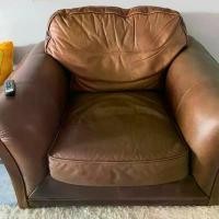 ราคา โซฟาหนังแท้นำเข้า(มือ2)สภาพใหม่ (1732050132656097985)