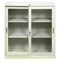 ราคา Lucky World เฟอร์นิเจอร์เหล็ก ตู้เอกสารเหล็ก ตู้เหล็ก ตู้บานเลื่อนกระจก รุ่น KSG-90 -TG สีเทาทราย (1732241531476543584)