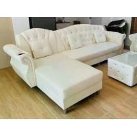 ราคา โซฟาแอลเจ้าหญิงหลุยส์ ผ้ากำมะหยี่ฮอลแลน ขนาด 300cm เมตรพร้อมโต๊ะกลาง เลือกสีได้ (1731946798653802913)