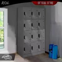 ราคา [E-tax E-Receipt] KOL ตู้ล็อคเกอร์ 12 ประตู พร้อมกุญแจ2 ดอก ต่อช่อง (1731839537385933256)