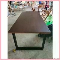 ราคา MarketofMirth ความคงทน โต๊ะอาหาร โต๊ะทำงาน ไม้ยางพาราประสาน สีวอลนัทด้าน ขนาดกว้าง70cmxยาว180cmxสูง75cm (1730732647413483577)