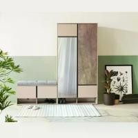 ราคา HARV ตู้รองเท้า GRID Shoes Cabinet size L W100xD40xH200 รุ่น SB1076 (1730497526779382139)