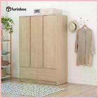 ราคา frtyqweur ความคงทน Furinbox ตู้เสื้อผ้า 3 บาน พร้อมลิ้นชัก รุ่น FASH - สีธรรมชาติ (1730758814741335028)