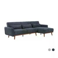 ราคา INDEX LIVING MALL โซฟาผ้าปรับนอน L-shape รุ่นฮานะ (1730810058523576376)