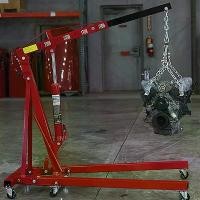ราคา เครนยกเครื่อง 2 ตัน เครนยกของ ที่ยกเครื่องยนต์ ที่ยกของ Hydraulic Crane 2 Ton / Shop Crane รถเครนเครื่องยนต์หนัก 2 ตัน (1730236413181332280)