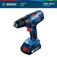 ราคา BOSCH สว่านกระแทกไร้สาย 18 โวลท์ รุ่น GSB 180-LI ประกันนาน 12 เดือน (1730427010648935284)