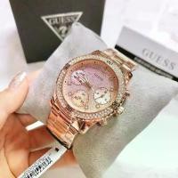 ราคา พร้อมสต็อก! Guess นาฬิกาผู้หญิงโครโนกราฟ, 38 มม., รุ่น W0774L3, W0774L5, W0774L1, W0774L6, W0774L2 (1732295529476229811)