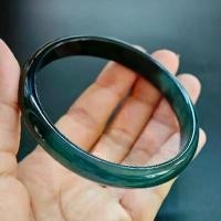 ราคา กำไลหยกดำส่องเขียว หยกกัวเตฯ Jadeite Type A (1730324753416227302)