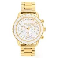 ราคา COACH Cruiser รุ่น CO14504051 นาฬิกาข้อมือผู้หญิง สายแสตนเลส สีทอง หน้าปัด 37 มม (1731001141727300371)