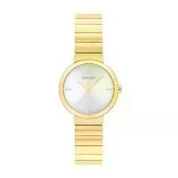 ราคา Calvin Klein CK25200416 Precise Gold Ladies Quartz Watch 25 mm. (1731001125041507091)
