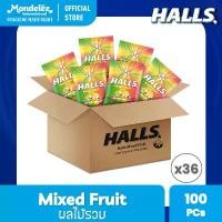 ราคา Fusionshop01 [ยกลัง 36] Halls Mixed Fruit ฮอลล์ ลูกอมสอดไส้มิกซ์ฟรุต แบบถุง 100 เม็ด (280 กรัม) COD (1731560595255102105)
