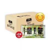 ราคา [COD] สาหร่าย สาหร่ายเกาหลี 24 แพค ๆ ละ 3 ห่อ สาหร่ายทะเล อบกรอบ ปรุงรสด้วยน้ำมันมะกอก หรือ น้ำมันมะกอกผสมทานตะวัน เลือกชอบ อร่อย# สินค้าขายดี (1732339070351346155)