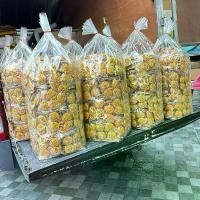 ราคา แครกเกอร์หน้าทุเรียนทอด แบบกลม ถุง5กิโลกรัม (1730865948696087315)