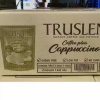 ราคา ขายยกลัง!!(1ลังมี 12ถุง)TRUSLEN PLUS CAPPUCCINO ทรูสเลน คอฟฟี่ พลัส คาปูชิโน่ 8 ซอง(สีทอง1ลัง) (1729816367830632838)