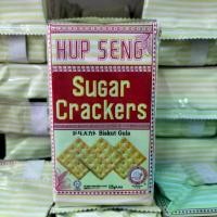 ราคา COD. ️ยกลัง️ ขนมปัง ฮับเส็ง ขนมแครกเกอร์ ขนาด 125 ก. 24 ห่อ Cream Crackers HUP SENG ขนมปังแผ่น ขนมมาเลเซีย (1731257071755036104)