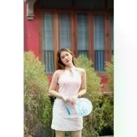 ราคา พร้อมส่ง-COD Cicishop(3061)Mini dress เดรสสั้นทรงกี่เพ้าคอจีน ผ้าเทกเจอร์สวย ทรงสวยสับปังมากก (1729977087330781554)