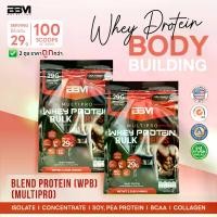 ราคา BBM WHEY Multipro Bulk เวย์โปรตีนช็อกโกแลต 29g. มัลติโปรเวย์ Whey Protein Isolate, WPC, Blended Protein 4.4LBS (50day)[SET2] (1729605423049247429)