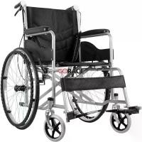 ราคา รับประกัน 3 ปีวีลแชร์ รถเข็นผู้ป่วย รถเข็นผู้สูงอายุ รถเข็นผู้ป่วยพับได้ เบรกหน้าและหลัง wheelchair ล้อใหญ่ 24 นิ้ว Travelผู้พิการ รถเข็นคนชร (1729704758480308890)