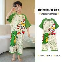 ราคา ฤดูร้อนอุลตร้าแมน, ชุดนอนวันพีซสำหรับเด็กผู้ชาย, คอกับผ้าคลุมเตียงกันกระแทก, แขนสั้นผ้าฝ้าย, การออกแบบการ์ตูน, เหมาะสำหรับเด็กผู้ชาย, ถุงนอน, สไตล์บาง, 2024 (1731285504221742548)
