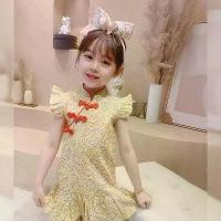 ราคา เสื้อผ้าเด็กผู้หญิง สไตล์จีน ย้อนยุค ฮั่น สไตล์จีน ชุดฤดูร้อน สไตล์ตะวันตก ชุดกี่เพ้า กระโปรงเด็ก เด็กผู้ชาย ชุด ไทย (1731187534902889282)