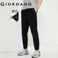 ราคา กางเกงผู้ชาย GIORDANO เอวยางยืด กางเกงคาร์โก้ สีพื้น กระเป๋าปะ แถบข้อเท้า ยืดได้ แฟชั่น กางเกงลำลอง 01113083 (1730198156269030297)