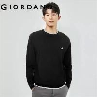 ราคา เสื้อสเวตเตอร์ผู้ชาย GIORDANO งานปัก ผ้าฝ้าย 100% คอกลมตัดกัน เรียบเนียน อบอุ่น แฟชั่นเรียบง่าย สไตล์ลำลอง 13053764 (1730210089473837977)
