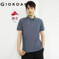 ราคา เสื้อโปโลผู้ชาย GIORDANO คอปกตัวอักษรตัดกัน แขนสั้น ยืดได้ แฟชั่นฤดูร้อน สไตล์ลำลอง 01014413 (1730186674556734361)