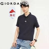 ราคา เสื้อโปโลผู้ชาย GIORDANO แขนสั้นตัดกัน เสื้อโปโลฤดูร้อน ครึ่งกระเป๋า ยืดได้ แฟชั่น เสื้อโปโลลำลอง 13014217 (1730209650263427993)