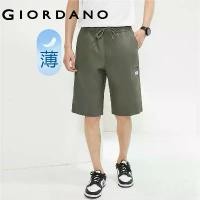 ราคา กางเกงขาสั้นผู้ชาย GIORDANO ผ้าฝ้าย 100% น้ำหนักเบา กางเกงขาสั้นฤดูร้อน เอวยางยืด ดีไซน์หลายกระเป๋า ทันสมัย กางเกงคาร์โก้ ลำลอง 13104322 (1730210322610883481)