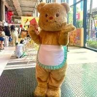 ราคา เครื่องแต่งกายตุ๊กตาการ์ตูน, การออกแบบหมีเนย, ชุดหูฟังหุ่นกระบอกเดิน, ชุดตุ๊กตาทำกิจกรรม, หมีครีม, หมีอินเทอร์เน็ตยอดนิยม (1731253364211287185)