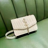 ราคา กระเป๋าสะพายไหล่ อเนกประสงค์ ใหม่สำหรับปี 2023 สไตล์ชาแนล ขนาดเล็ก แฟชั่นสำหรับผู้หญิง ดีไซน์ผ้าควิลท์ มีสายโซ่ เหมาะสำหรับนักเรียนหญิง กระเป๋าสะพายข้าง สไตล์ผู้ใหญ่ (1731453371241169974)