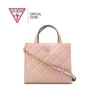 ราคา GUESS กระเป๋า รุ่น LG928681 GREENBERRY MINI TOTE สีชมพู (1731315128567629164)