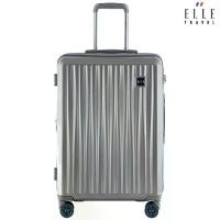 ราคา Elle Travel Lancelot Collection. 24" Medium ABS Luggage, Aluminum Trolley, 360 Spinner Wheels, Expandable, Double Coil Zippers TSA lock (1731245532493481942)