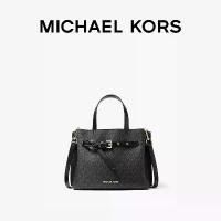 ราคา กระเป๋าสะพายข้าง Michael Kors EMILIA ขนาดเล็ก สีดำ ดีไซน์วินเทจ พร้อมลายโมโนแกรม (1731921539953363162)