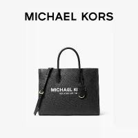 ราคา กระเป๋าสะพายหนังสีดำขนาดกลาง Michael Kors MIRELLA (1731928556046092506)