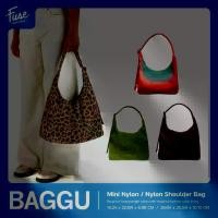 ราคา กระเป๋าสะพายไนลอนขนาดเล็ก BAGGU shoulder bag hobo bag thaidesigner bag (1731337410621179803)
