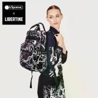 ราคา Lesportsac Ryan Backpack bag กระเป๋าเป้ สะพายหลัง กระเป๋าอเนกประสงค์ Lesportsac x Libertine Style 4029 (1732183339273128651)