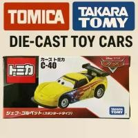 ราคา Tomica Disney Pixar รถยนต์, Takara Tomy, C40 Lightning McQueen รถนิรภัยของเล่นโมเดลหล่อ (1731462446423836327)