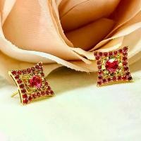 ราคา Natural Spinel Earrings - สปิเนลธรรมชาติ (1731004579586673048)