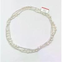 ราคา ไข่มุกน้ำจืดธรรมชาติ YZ ขนาด 3-7.5 มม. สไตล์ชาแนล โซ่เสื้อกันหนาว SKU:XM-067 (1731860799119789033)