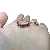 ราคา แหวนทับทิมสยามแท้ พลอยหายาก (1731977625980209606)