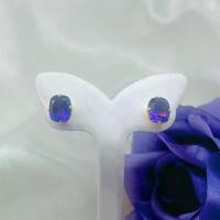ราคา Natural Amethyst Earrings ต่างหูอเมทิสต์ ခရမ်းစွဲနားကပ် (1730159999541807512)