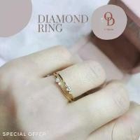ราคา แหวนเพชรทองและทองขาว 18k น้ำหนักเพชร 0.09ct. F-G VVS-VS (1732258974314105311)